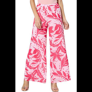 C Wonder by Christian Women's Wide-Leg Pant Botanical Dots Kiss - Regular